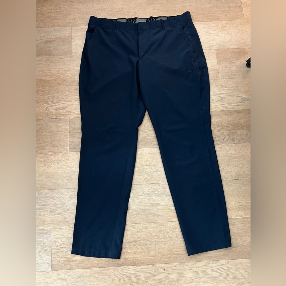 NIKE Men’s Track Pants Dri-fit Slim fit 38x32 Navy Blue